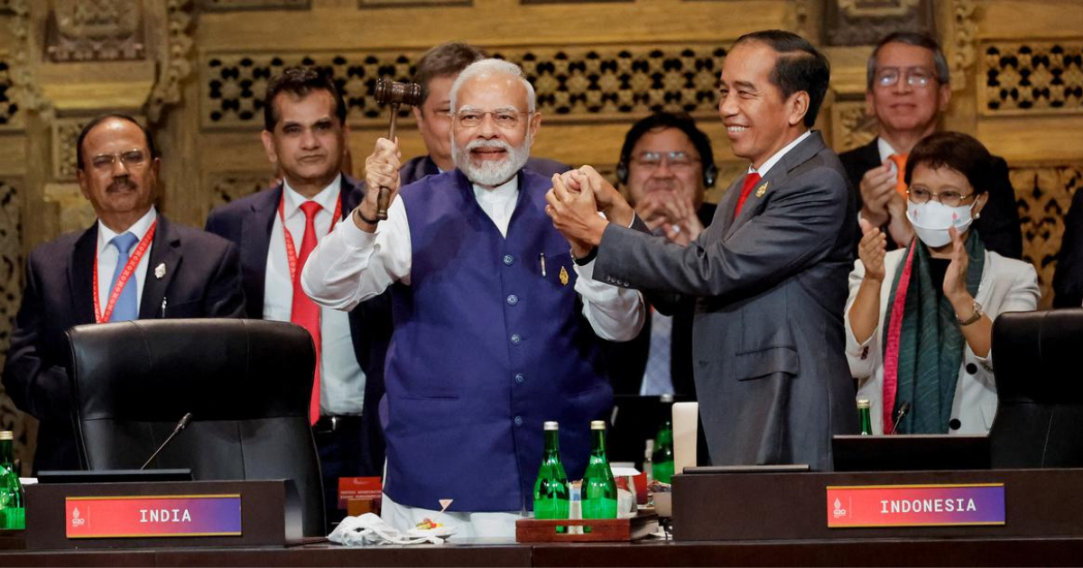 Indonesia hands over G20 presidency to India